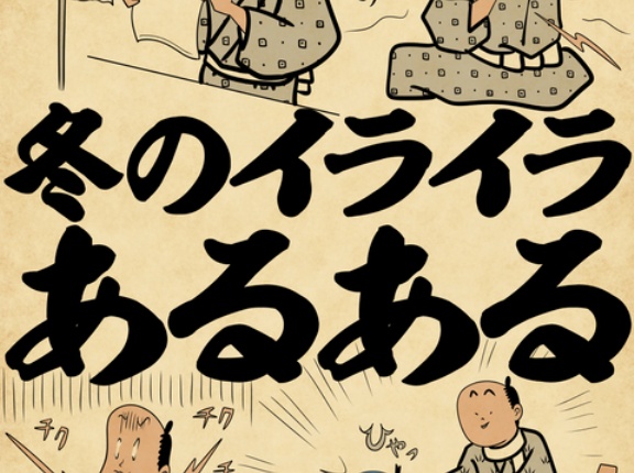 冬のイライラあるあるでござる