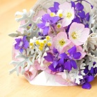 『7月20日より猛暑始まる。庭の花で花束作り。』の画像