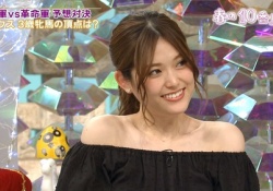 ほぼ全裸？？！松村沙友理の魅惑的な黒オフショル画像がコチラｗｗｗ【乃木坂46】