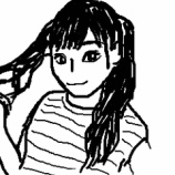 『[イコラブ] しょこ　を画伯が描く(高めツインテール in 上海)…【瀧脇笙古】』の画像