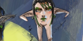 【にじさんじ】ikuyoan、メガチャイちゃんを描き終え「なんか出来上がってた多分僕は疲れてるのでしばらく休みます」