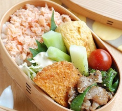 高級鮭弁当【若気の至り】