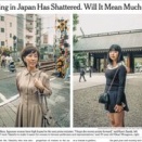 New York Times紙に取材を受けました