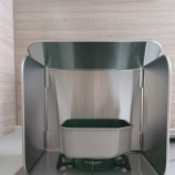 『嫌～な油ハネ、４面ガードで汚れ防止』の画像