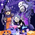 ハッピーハロウィンで合作イラストなお話