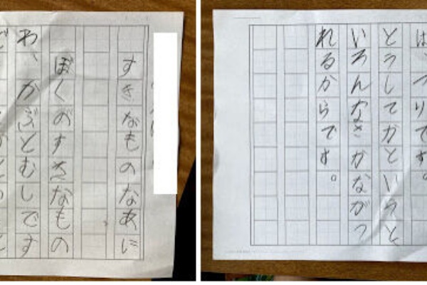 国語 すきなものなあに ザッキンチョ