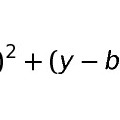 数2で習う円の方程式を使って円を描画してみる