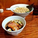 麺や晴心 @落合 昆布水つけ麺醤油