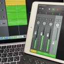 Logic RemoteでGarage Band のコントロールを実験