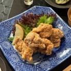 だんなさまごはんの、唐揚げ定食の夜ごはん