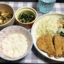 【貧乏飯】奮発して、グルテンフリーとんかつ。