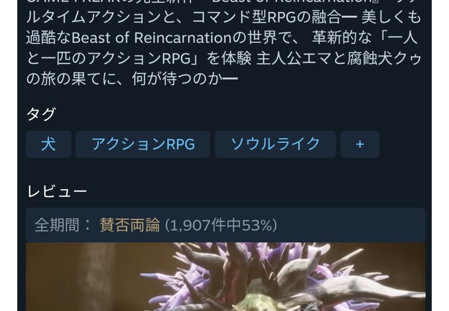 ゲーフリ渾身のビーカネさん、賛否両論に突入