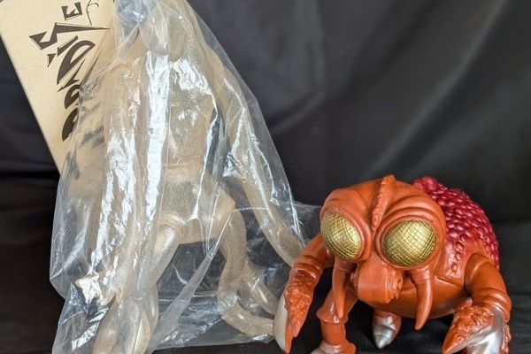 モゲラ2体＆未開封ミステリアン赤青黄（M1号）ソフビフィギュア計