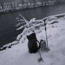 真冬日に新規の釣り場探し