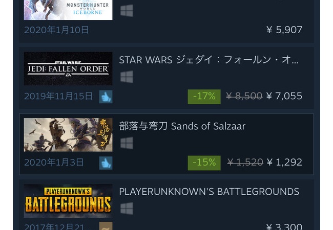 モンハンアイスボーン、Steamで世界売り上げ1位