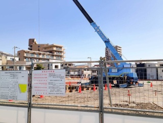 【守口】大阪国際滝井高校のあとちに2つの店舗ができるみたい。工事予定期間は7月31日まで