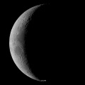 7月18日の月（月齢4.0）