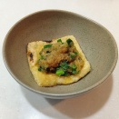 オニオンおろし焼き油揚げ