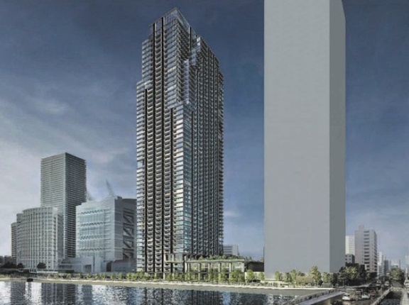 高さ196.65mタワマン「(仮称)大阪市北区中之島5丁目計画」と高さ約205mタワマン「(仮称)中之島五丁目3番地計画」の建設状況（2025.11.30）