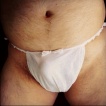 褌を締めた ポチャさんの もっこり股間