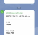 ワイ、大昔に作ったLINEスタンプの不労所得で毎月大金が入る模様wwwww