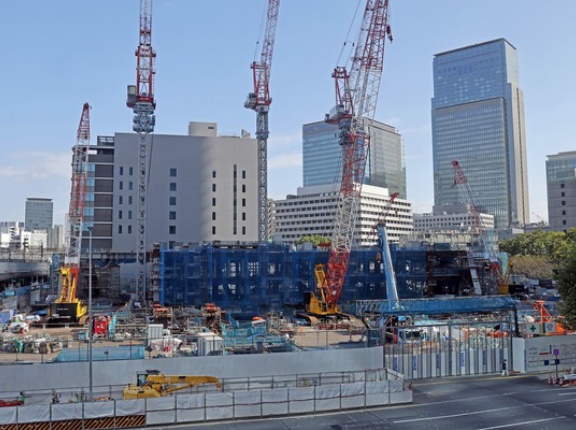 高さ385m「Torch Tower（トーチタワー）」の建設状況！高さ日本一となる超高層ビル建設を毎週追っています（2025.9.28）