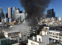 新大久保で火災、焼肉IWAは無事「かなり店の近くだったので驚いた」