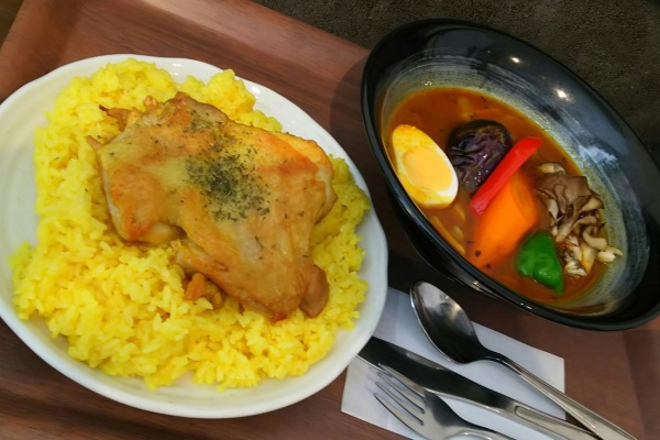 大食いグルメなランチ スープカレー