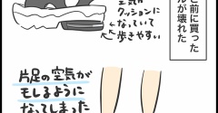 サンダル壊れたんだけどさ