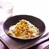 『とうもろこしともやしのシャキシャキ食感が美味★唐辛子とペパーと花椒の香りと刺激がヤミツキ♪「とうもろこしたっぷり！ペパー豚そぼろもやし」【レシピ1878】【スパイス大使】』の画像
