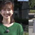 【南後杏子】アナ、朝の爽やかイメージから一転。風でスカートが張り付く“ちょっとドキッ”とする瞬間