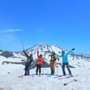 ゴールデンウイーク前半の鳥海山・月山スキーツアー