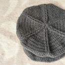 セリア なないろ彩色で編んだキャスケット