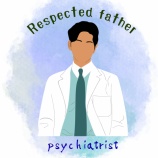 『She wanted to be a psychiatrist.（彼女は精神科医になりたい）』の画像
