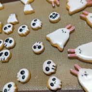一応ハロウィンクッキー作っとこ