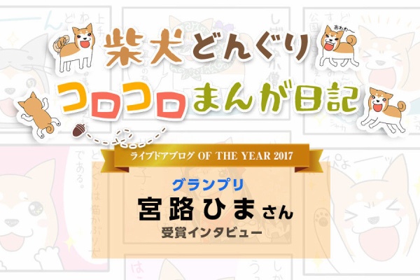 ブログがきっかけで長年の夢がかなった！”「柴犬どんぐり コロコロ