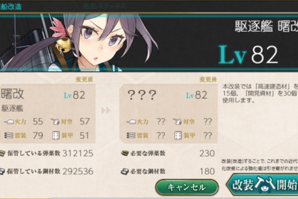 艦これ虎の巻 改二 改造 レベル上げ