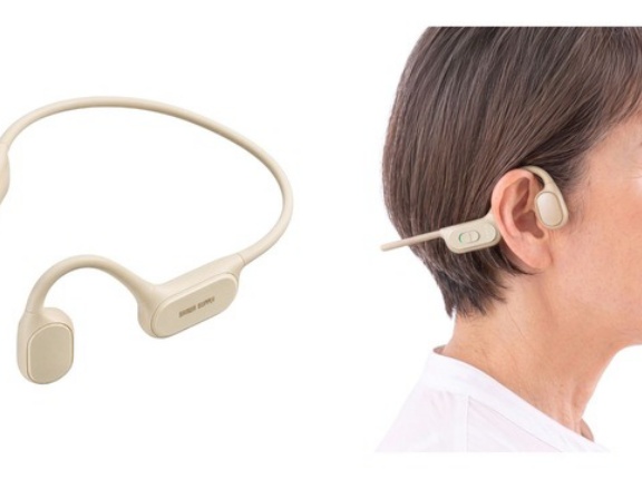 大人気の骨伝導集音器に、新色ベージュが登場