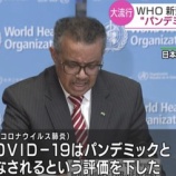 『【注意】WHOパンデミック表明でリーマンショック以来の弱気相場へ突入！投資家は配当戦略にスイッチせよ。』の画像