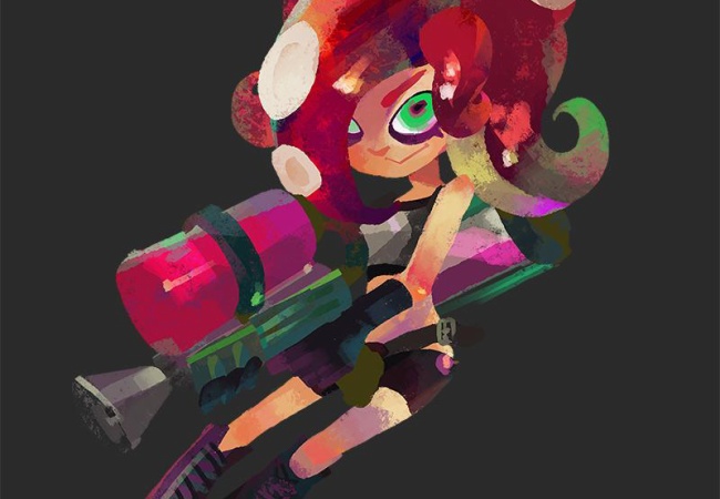 【スプラトゥーン】タコゾネスの素顔が公開！