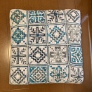 1/11　座布団カバーを編んでみた