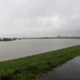 『冠水エリアが広がっています』の画像