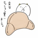 節約、節ゃ…、クッション買いました。