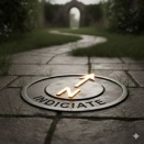 "indicate"と"point at"はどう違うのですか？