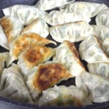 『焼き餃子と揚げ餃子』の画像