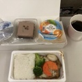 アシアナ航空のOZ178便で食べた、クリームチキンが美味でした
