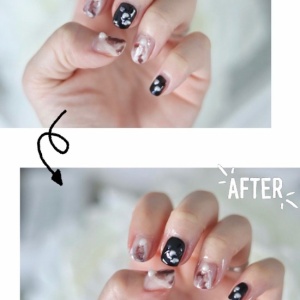 Chanel風のネイルパーツを 100均グッズで作る セルフネイル Marriage Life In Arizona アリゾナで国際結婚 Powered By ライブドアブログ