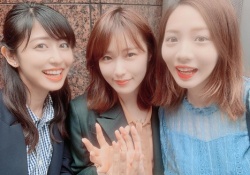 能條愛未×高山一実×斎藤ちはる、高山一実のイイ女感がすごい画像ｗｗｗ