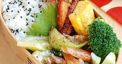 豚と青梗菜のオイスター炒め弁当【どら焼き】