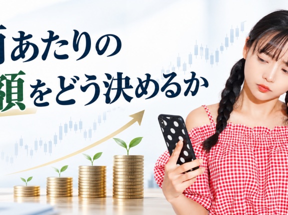 1銘柄あたりの投資額をどう決めるか